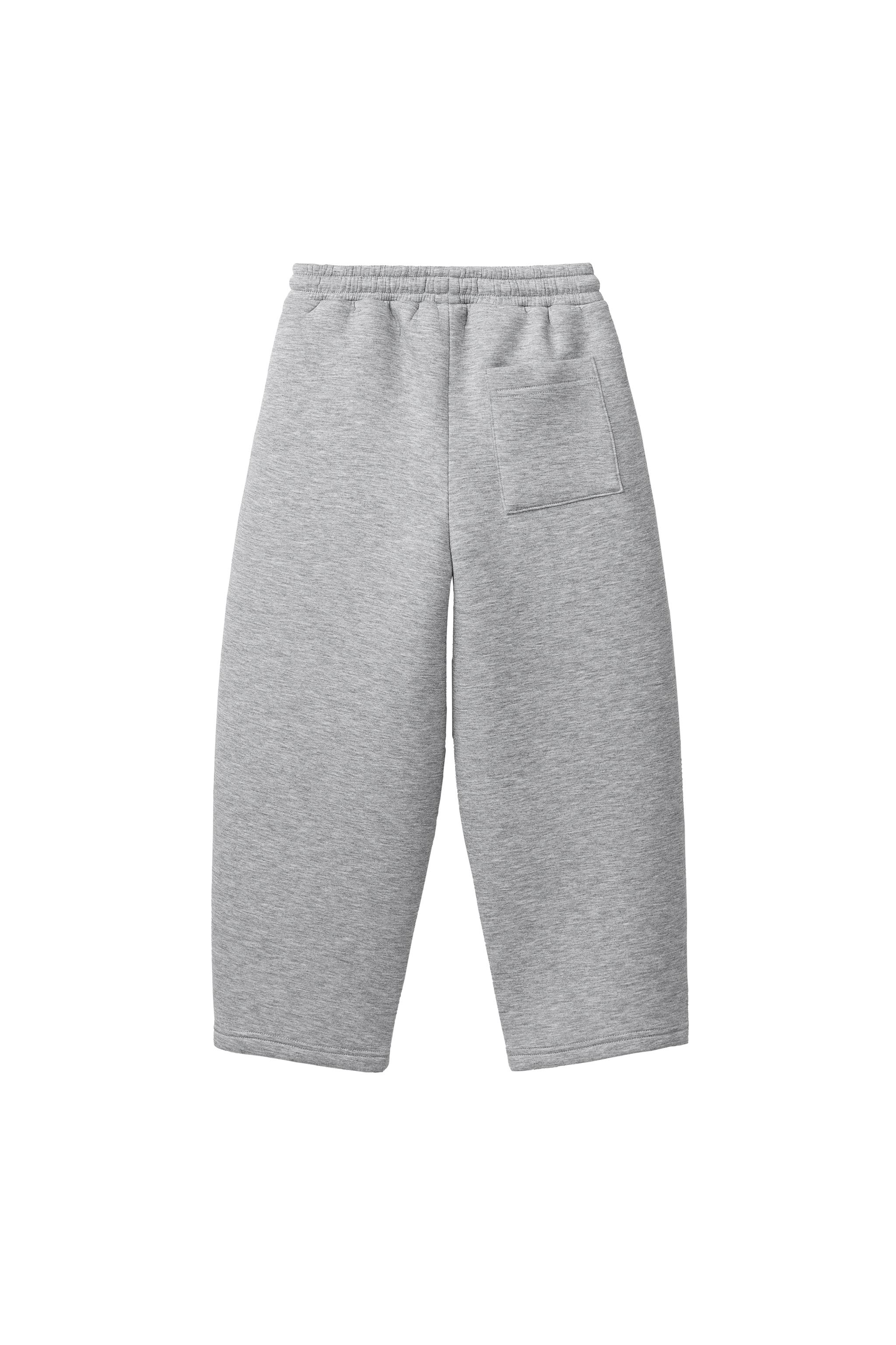 PANTALON STRAIGHT FIT EFFET NÉOPRÈNE